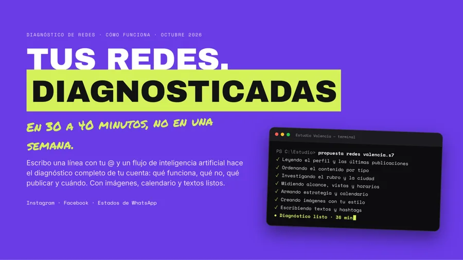 Portada del ejemplo de diagnóstico de redes