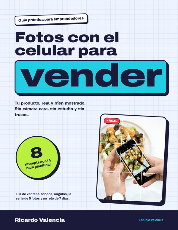 Portada de Fotos con el celular para vender