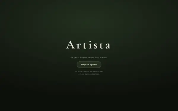 Portada de Artista